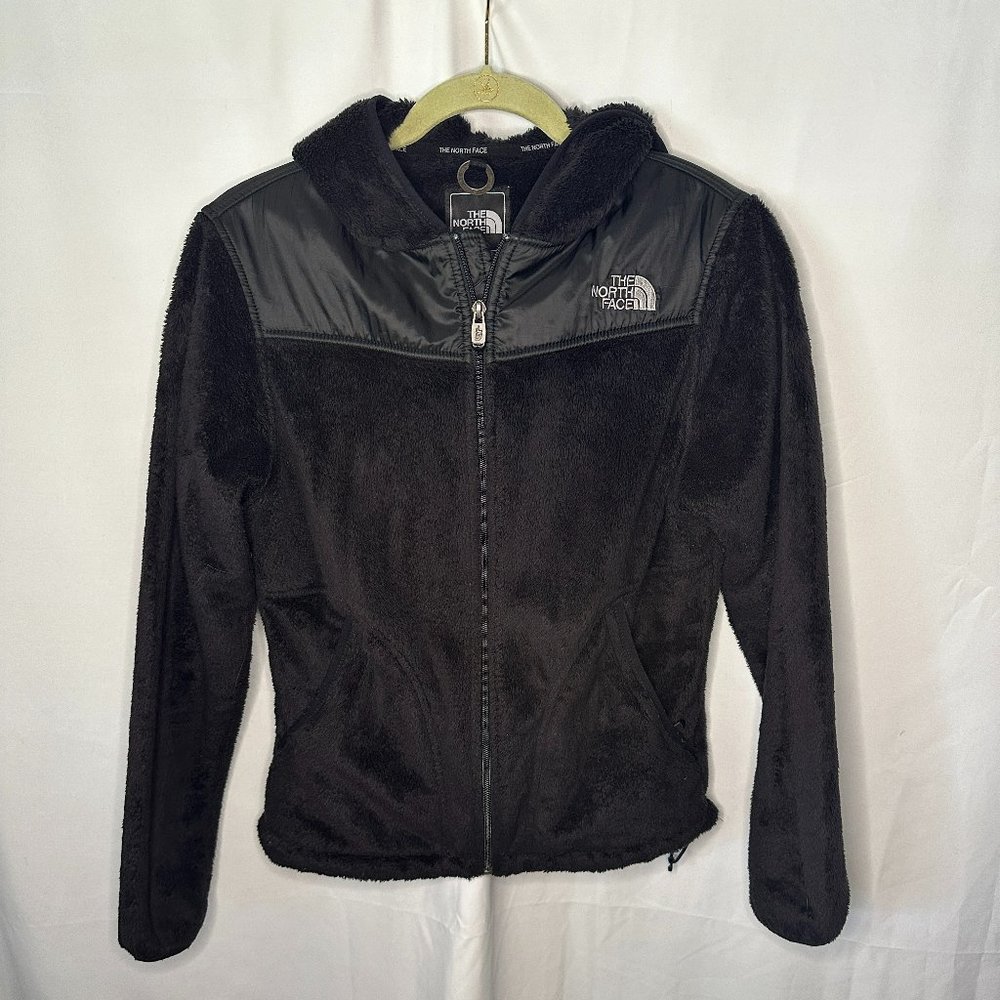 North Face  Black Hooded Osito Jacket